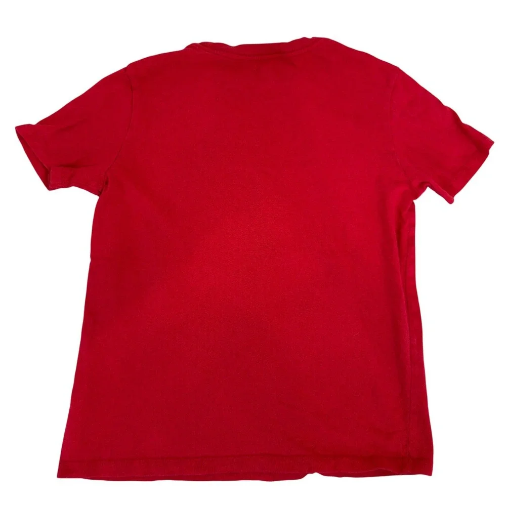 Boys Old Navy Super Mario & French  T-Shirt Bundle Size L 10-12 Red Blue Gray